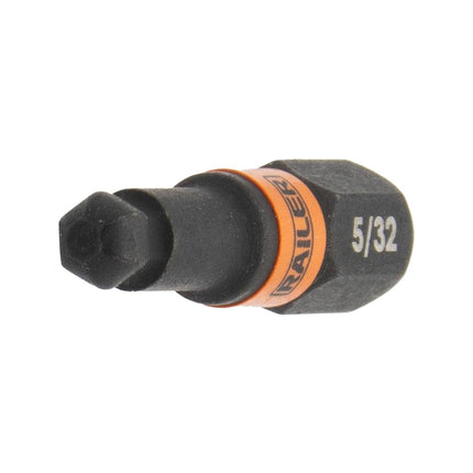 Ball End Hex Bit Set - Railer 2 Inch Impact Driver 20pc Hex Bit Set With A Bit Holder & Carabiner. Premium S2 Steel, Ideal For Furniture Screws