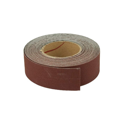 POWERTEC 4RA2140 400 Grit Aluminum Oxide Sanding Paper Roll | 1” x 20” Self-Dispensing Clear Blister Pack