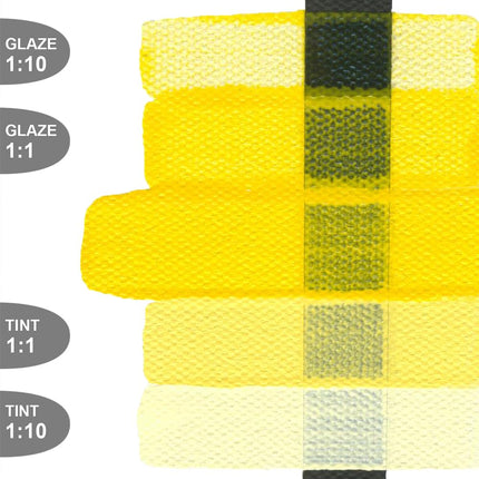 Golden Acrylic : 236ml (8oz) bottle FLUID CADMIUM YELLOW MEDIUM HUE