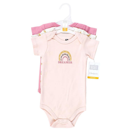 Hudson Baby Bodysuits de algodón unisex para bebé, Dreamer Rainbow, 18-24 meses, Dreamer Rainbow, 18-24 meses