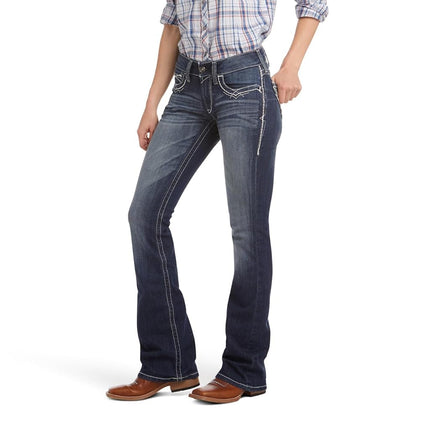 ARIAT Women's R.e.a.l. Mid Rise Stretch Entwined B