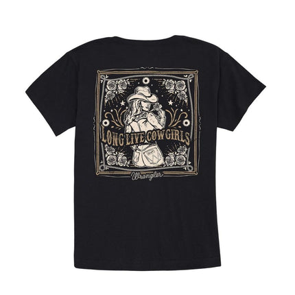 Wrangler Womens Phantom Retro Graphic Boyfriend Sh