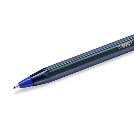 Bic Crystal Exact Fine Point Pens (0.7 mm) - Blue, Box of 20