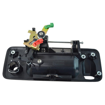 TRQ Tailgate Handle Black Compatible with 2016-2019 Toyota Tacoma 2014-2019 Tundra