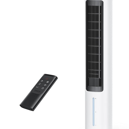 Dreo Cooling Fans That Blow Cold Air, 40" Evaporative Air Cooler, 2023 Upgrade Tower Fan for Bedroom with 80� Oscillating, Ice Packs, Remote Control, 3 Modes 4-Speed Quiet Floor Fan Home/Office