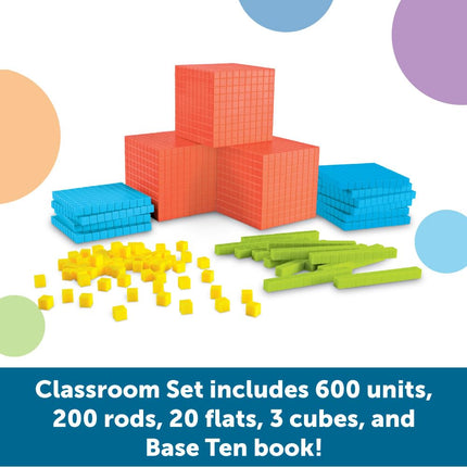 Recursos de aprendizaje Brights! Set de aula de base diez