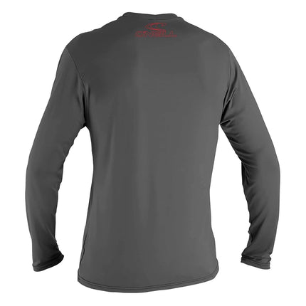 O' NEILL Unisex-Youth Basic Skins 50+ Long Sleeve Sun Shirt, Graphite, 16