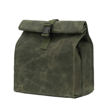Durable Waxed Canvas Lunch Bags Eco-Friendly Reusa