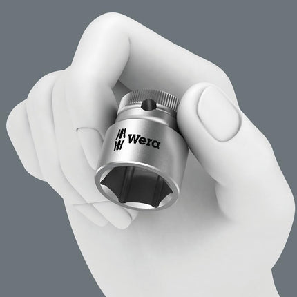 WERA Zyklop 8790 HMB 3/8" Socket, Hex Head 20mm x Length 29mm