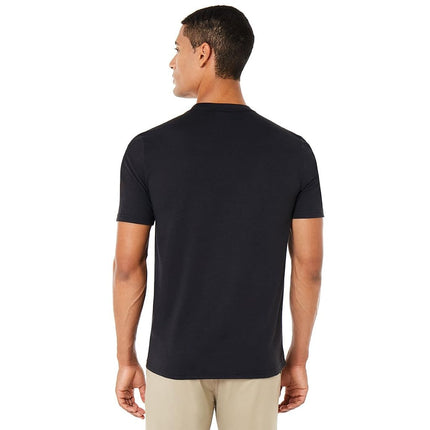 Oakley Men's Bark New Ss Shirt, Blackout, L