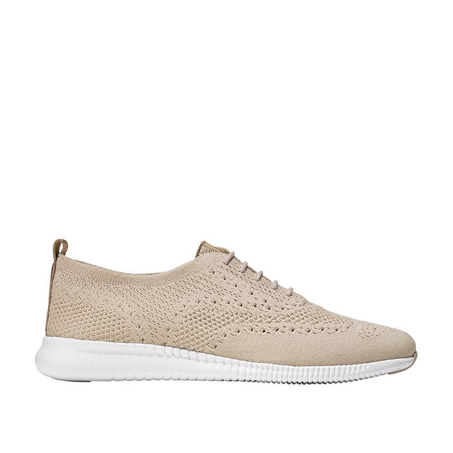 Beige Beige Rye Knit Optc White W11154 2.zerogrand Stitchlite Oxford Oxfords, Beige, 5.5 UK