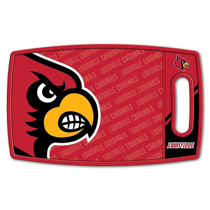 YouTheFan NCAA Louisville Cardinals Logo Series Cutting Board