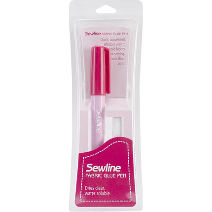 Sewline FAB50012, Glue Stick for Fabrics, Water Soluble, Blue (Invisible When Dry)
