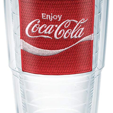 Tervis Coke Enjoy Tumbler, 24-Ounce, Clear -