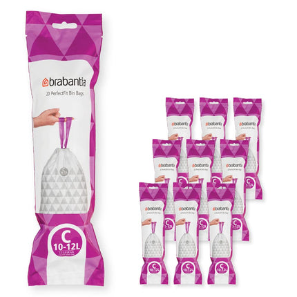 Brabantia 137983 PerfectFit Bin Liners Multipack (