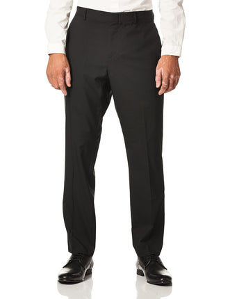 Perry Ellis Men's Very Slim Solid Tech Pant Dress,