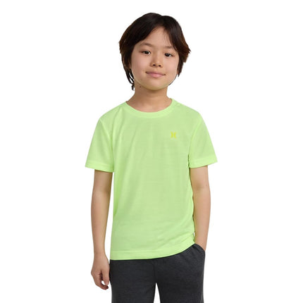 Hurley Boys' Soft Basic Cloud Slub T-Shirt, Digi Lemon, 4T
