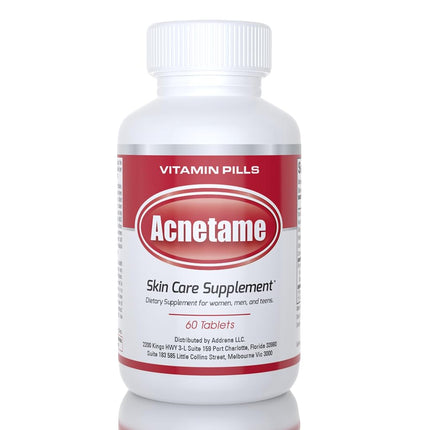 Acnetame 2 Pack- Vitamin Supplements For Acne Treatment- Hormonal Acne Pills To Clear Oily Skin For Women, Men, Teens, And Adults