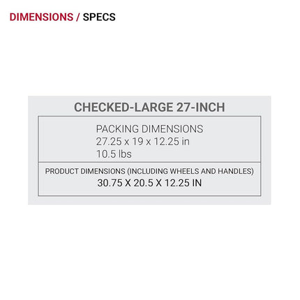 Maleta expandible rígida SwissGear 7366 con ruedas giratorias, blanco, para facturar-Mediana 23 pulgadas