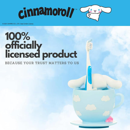 Porte-brosse à dents Cinnamoroll de collection - Gobelet pour pinceaux de maquillage/stylos, (produit sous licence officielle) par Franco