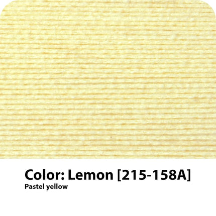 Lion Brand Yarn Feels Like Butta Soft Yarn for Crocheting and Knitting, Velvety, 3-Pack, Lemon, 215-158A