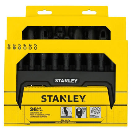 JEU DE 26 TOURNEVIS AVEC SUPPORT SHELL