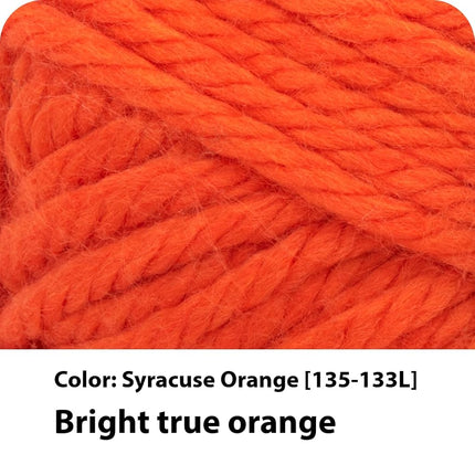 Lion Brand Yarn 135-133L Hometown USA Yarn, Syracuse Orange