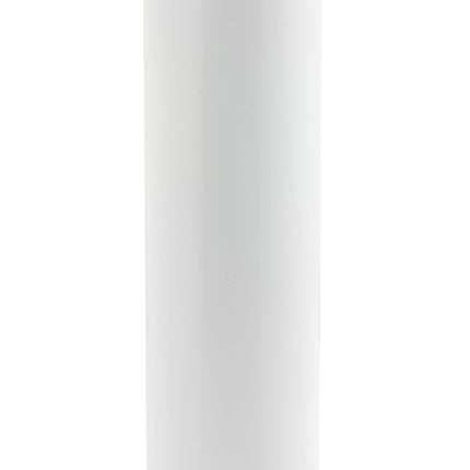 Kikkerland Slim Bottle, White, 8 oz, White