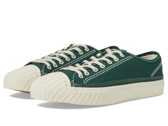 Sperry Men's Racquet Oxford Lace to Toe, Green, 6.