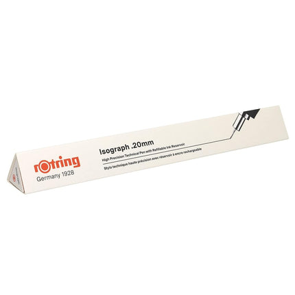 rOtring Isograph Technical Drawing Pen, 0.2 mm, (S0202070)