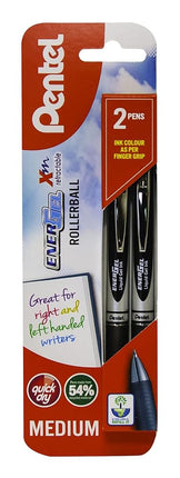 Pentel EnerGel Xm Retractable Gel Pen - Black (Pac