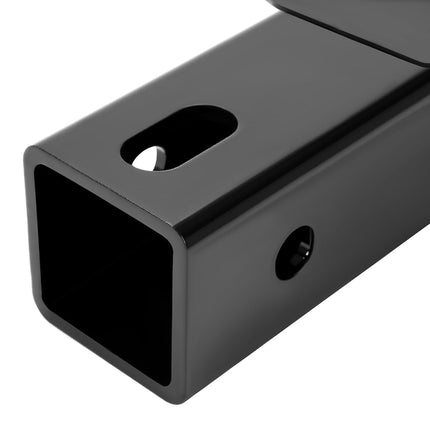Receptor de enganche ALMULOO de 2 pulgadas compatible con Polaris Ranger XP Kinetic Crew 1000 EPS UTV 2018-2024 Enganche delantero de acero de servicio pesado