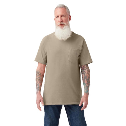 Dickies Men's Cooling Short Sleeve Pocket T-Shirt, Desert Sand, 4X-Large Big Tall