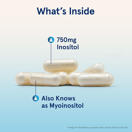 Jarrow Formulas Inositol Caps, Supports Liver Function, 750 mg, 100 Caps