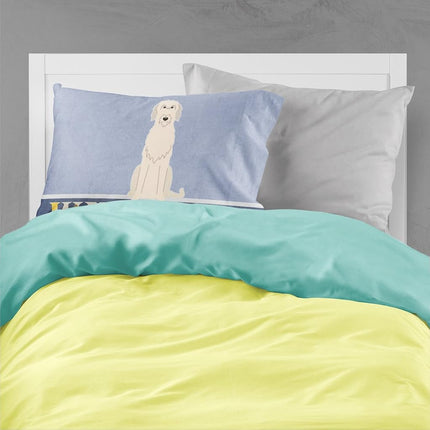 Caroline's Treasures Irish Wolfhound Welcome Pillowcase, Multicolor, Standard