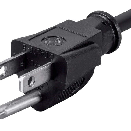 Monoprice 12ft 18AWG Power Cord Cable w/ 3 Conductor PC Power Connector Socket, 10A (NEMA 5-15P to IEC-320-C13)