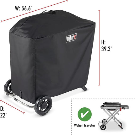 Weber 7770 Traveler Cover, Black