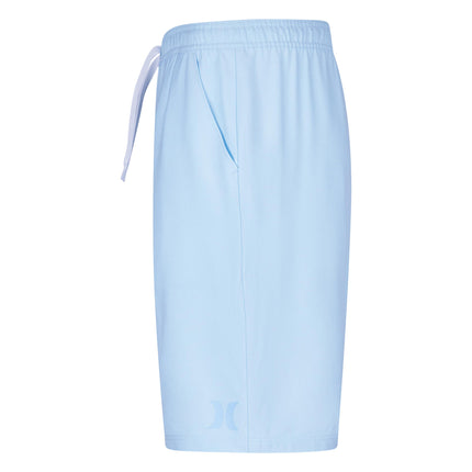 Hurley Boys' H20-dri Pull on Shorts, Blue Ice, Large