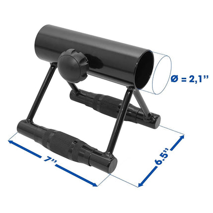 Yes4All Landmine Attachment, 2-Inch Olympic Bar, Rubber Handle