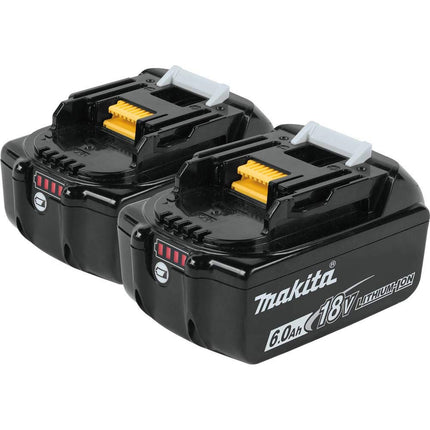 Makita Genuine 18V LXT Battery, Lithium-Ion, 6.0Ah