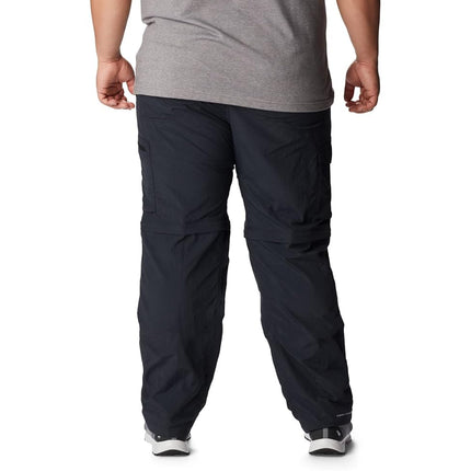 Columbia Men's Silver Ridge Convertible Pant, Breathable, UPF 50 Sun Protection, Black, 30x32