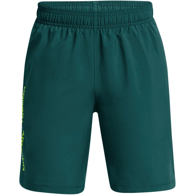 Under Armour Boys Woven Graphic Shorts Bottoms Tea