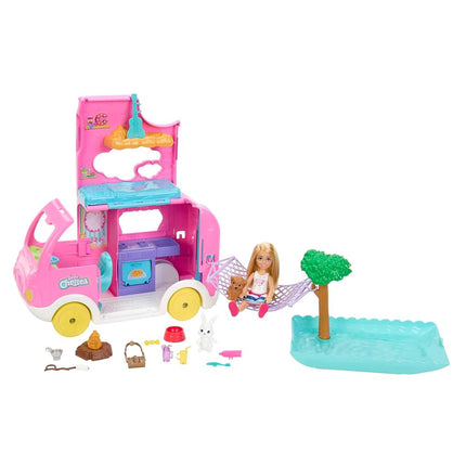 Barbie Camper, Chelsea 2-in-1 Playset