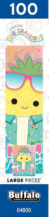 Buffalo Games - Squishmallows - Sweet Squishmallow Collage - 100 Piece Jigsaw Puzzle for Families -Challenging Puzzle Perfect for Game Nights - Finished Size is 15.00 x 11.00