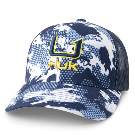 HUK Unisex Children's Trucker Hat, Anti-Glare Snap