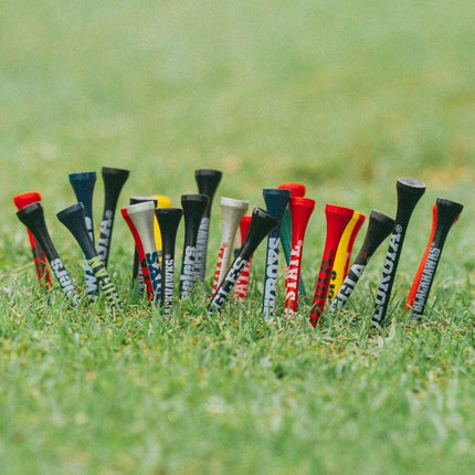 Team Golf NFL Green Bay Packers 3 Golf Balls And 50 Golf Tees Logo Imprinted Golf Balls (3 Count) & 2-3/4" Regulation Golf Tees (50 Count), Multi Colored