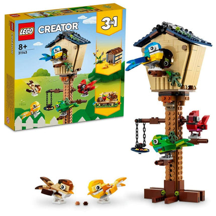 LEGO 31143 Creator 3 in 1 Birdhouse, Beehive or He