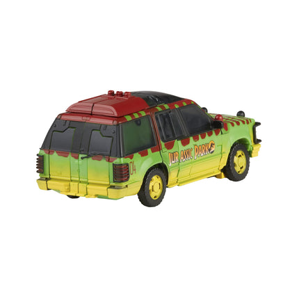 Transformers Generations Colaborativo: Jurassic Park Mash-Up Tyrannocon Rex y Autobot JP93, de 8 años en adelante