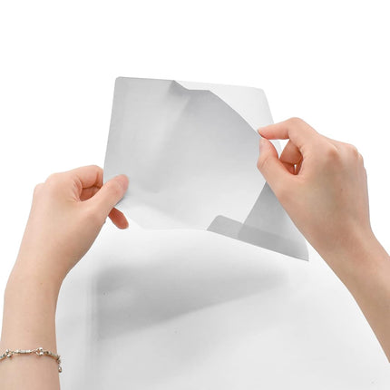 VANRA White Blank Greeting Cards with Envelopes 12.7x17.8 cm 100 Pack White Cardstock with A7 Envelopes Bulk Self Seal for DIY Thank You Cards, Wedding Invitations Cards (5x7 inches)