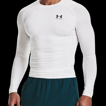Under Armour Men UA HG Armour Comp LS, Long-Sleeve Sports Top, Breathable Long-Sleeved Top for Men